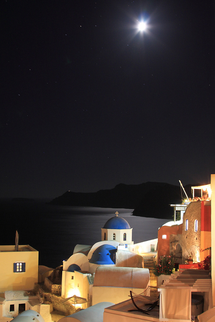 santorini notte