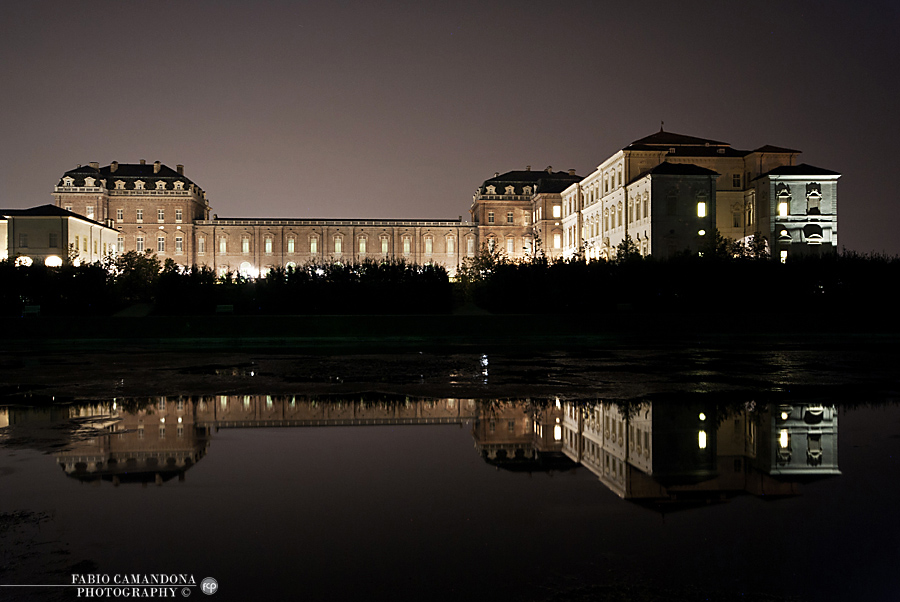 venaria reale, notturno