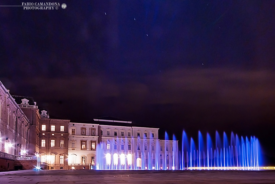 venaria reale, notturno