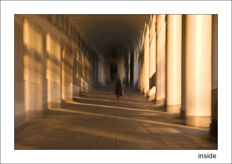 inside
