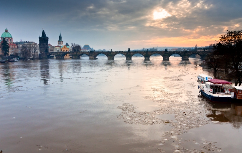Un Tramonto a Praga