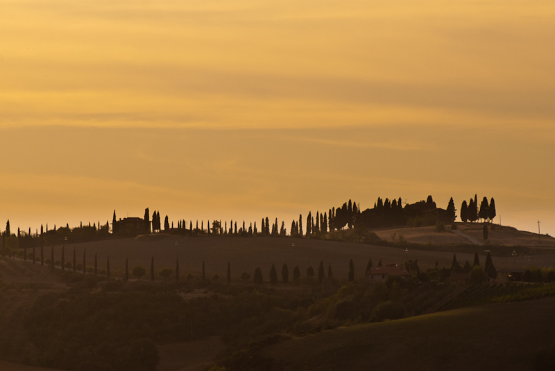 Toscana tramonto