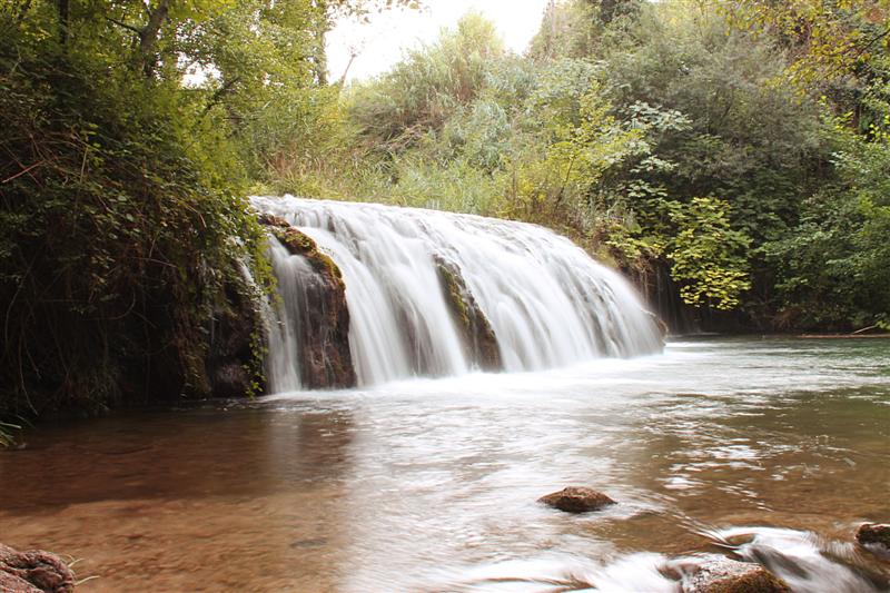 cascata di velluto bianco