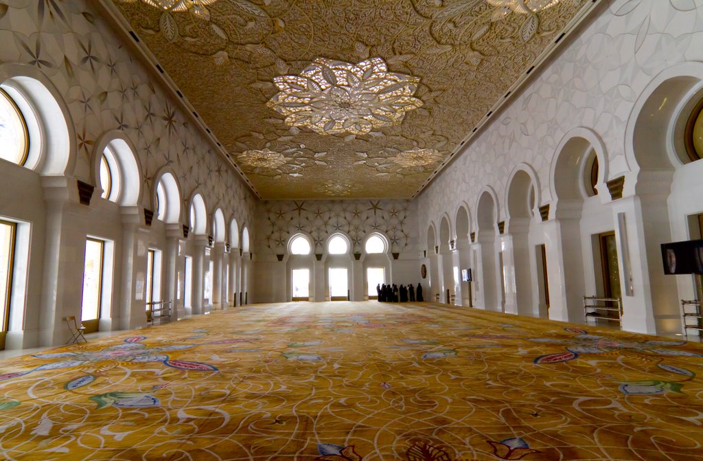 Abu Dhabi Grande Moschea Bianca