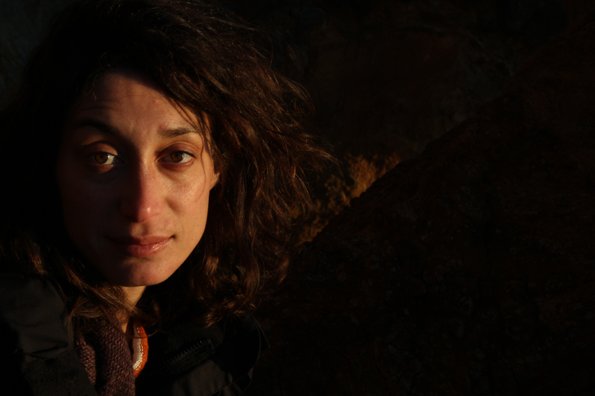 Ritratto tra gli scogli