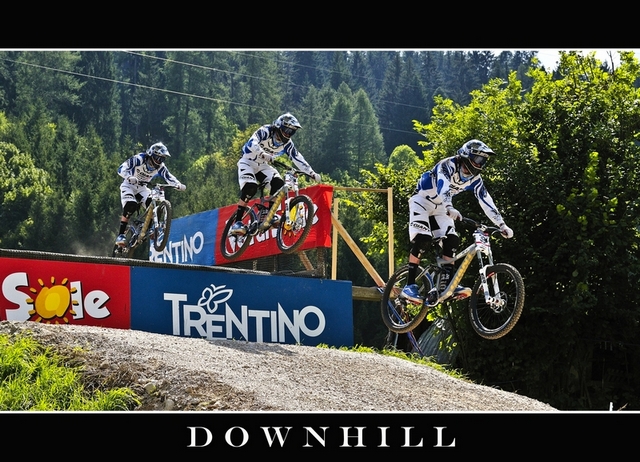 downhill