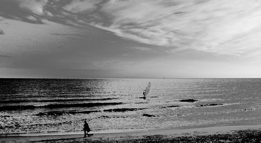 Una tranquilla giornata al mare