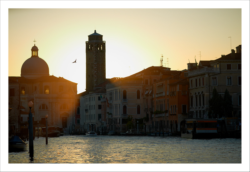 Tramonto sul Canal Grande