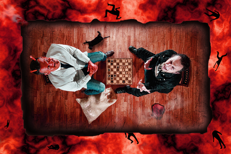 Don't bet your head the devil (The Maelzel's Chess Player)