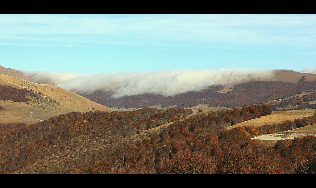 La nebbia agli irti colli........cala!!!!!