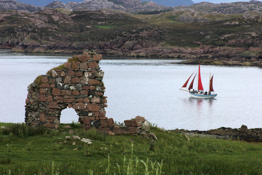 Dettaglio dell'isola di Iona