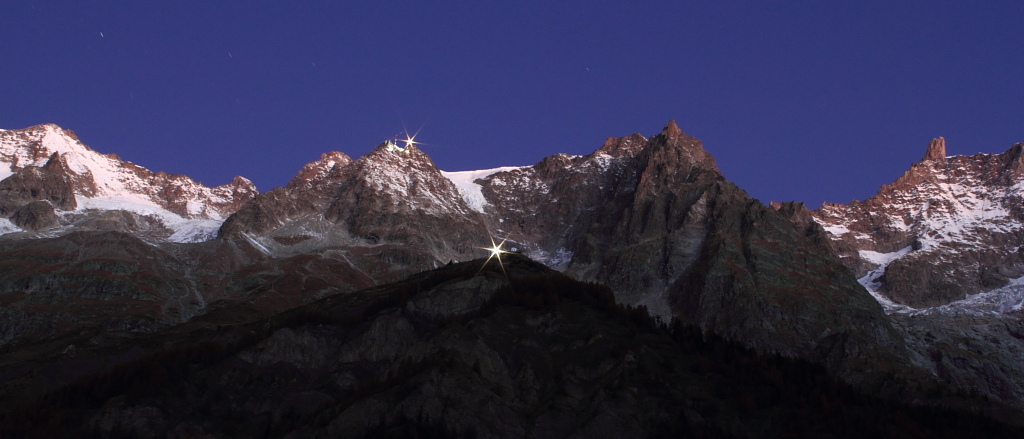punta Hellbronner e Dente del Gigante - ore 7.00