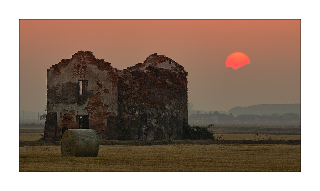 Tramonto in Risaia, due minuti dopo...