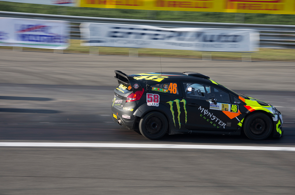 Valentino Rossi al Monza Rally Show 2011