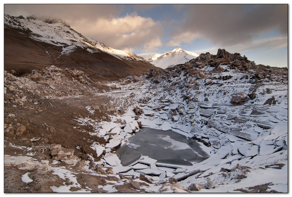 Iced Sunset | Moncenisio