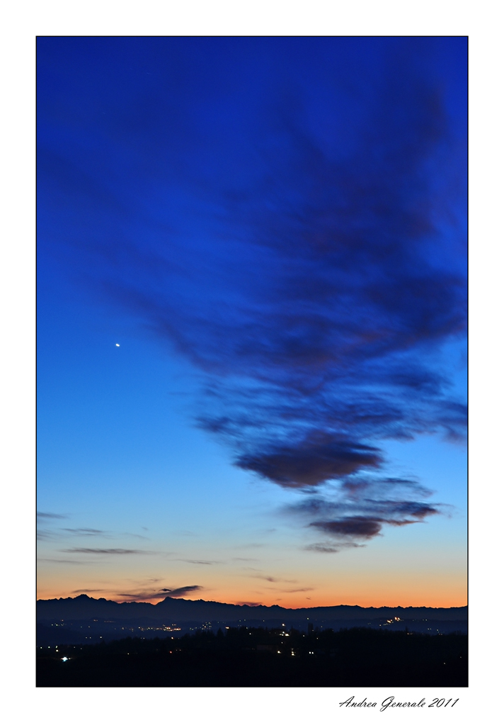 Un blu diverso da quello che conosco