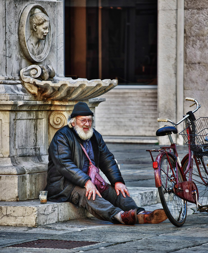 clochard...