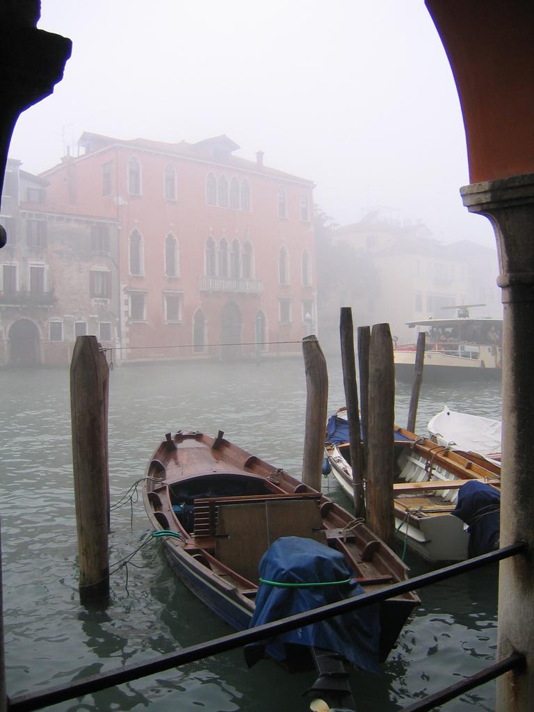 Venezia e foschia