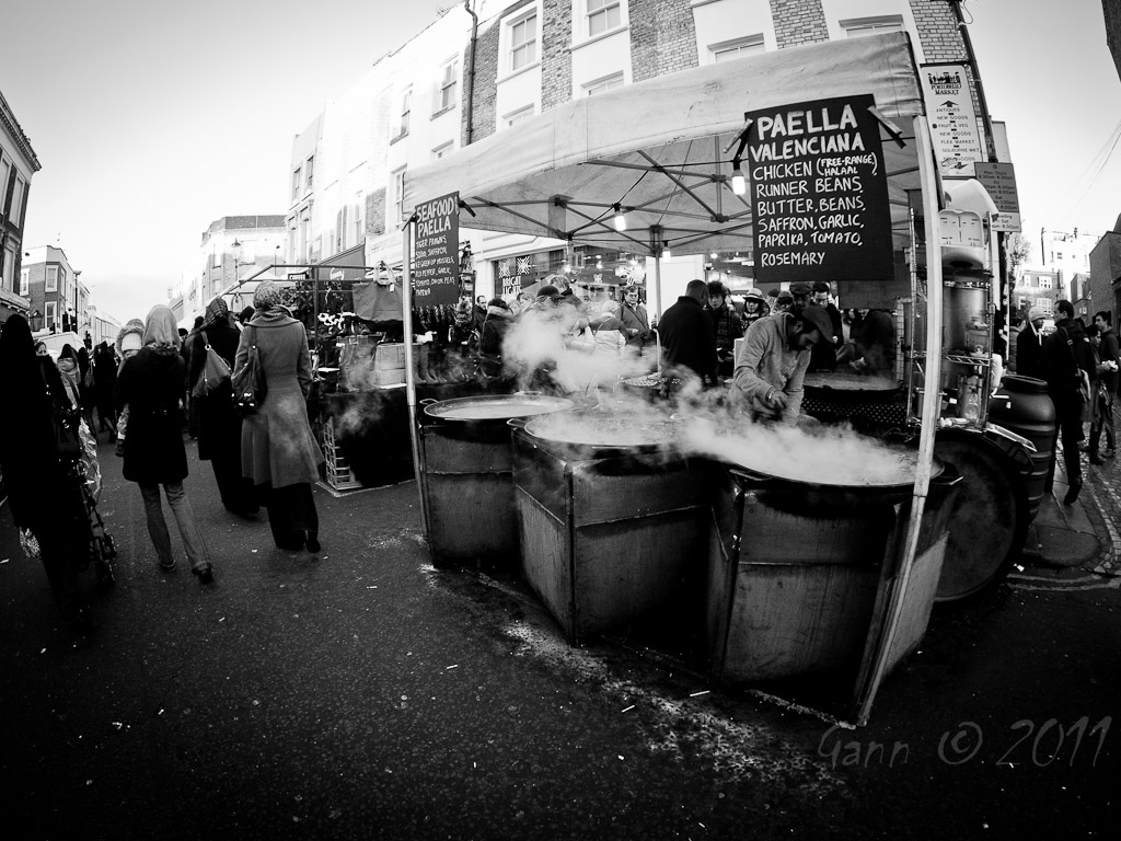 Paella a Portobello !
