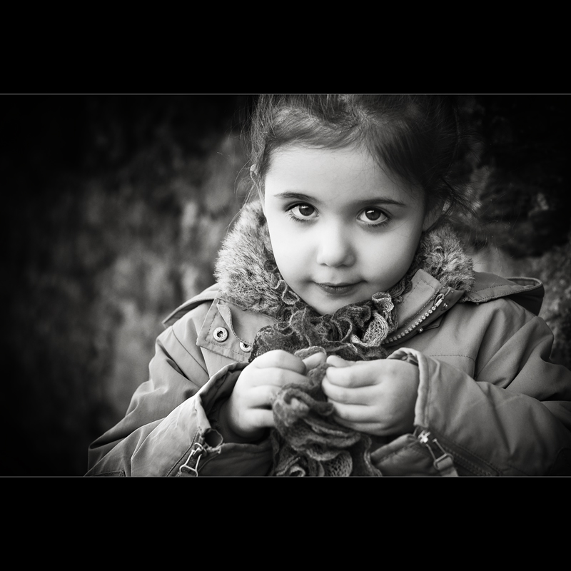 Una ragnatela per sciarpa