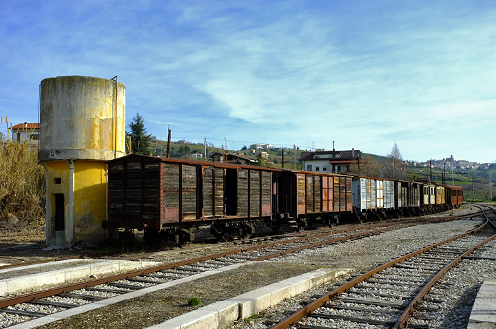 il cimitero dei treni...