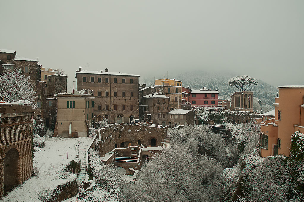 Neve sul tempio