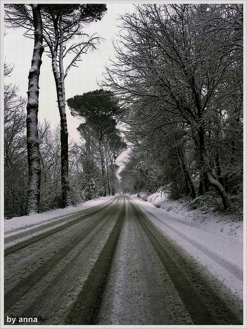 ancora la neve...