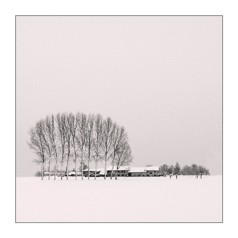 la neve � scesa...