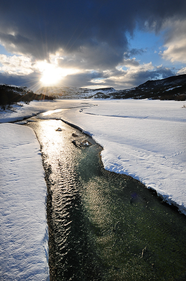 prima della ciaspolata..CIVITELLA ALFEDENA