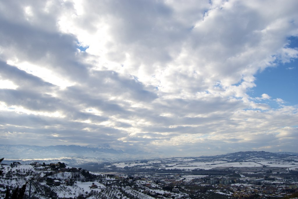 Nuvole dalla Maiella