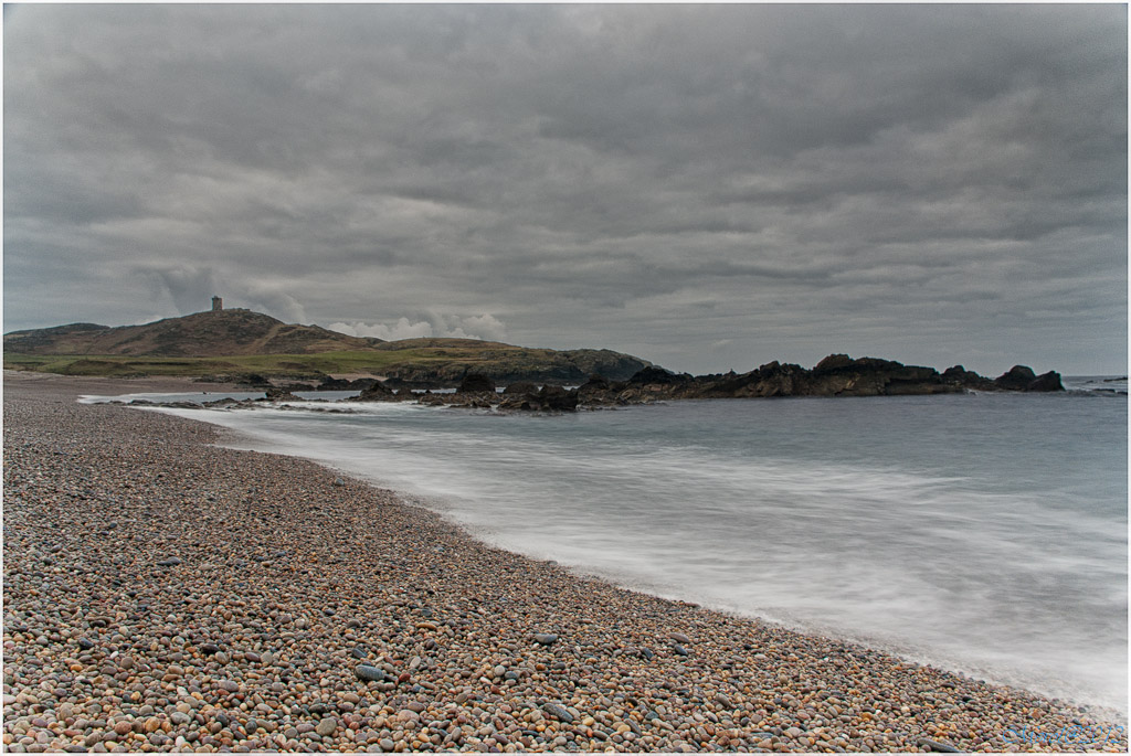 Stone beach on Malin head