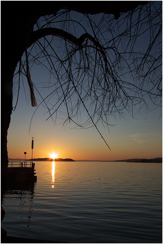 Tramonto a Passignano