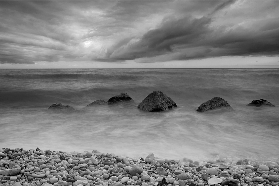 un mare ...bianco / nero