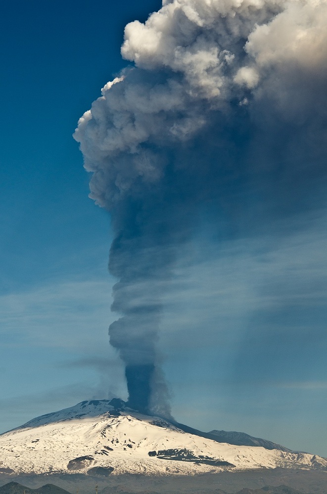 parossisma etna - questa mattina si � svegliata cosi....................