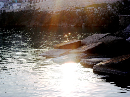 il sole nell'acqua