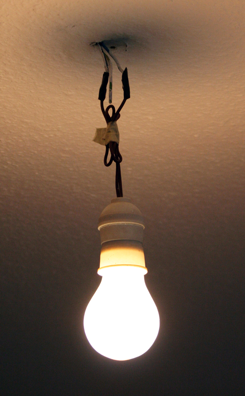 "La ballerina sulla lampadina"