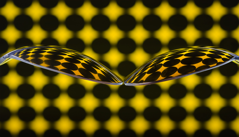 Hypnotic curves in yellow