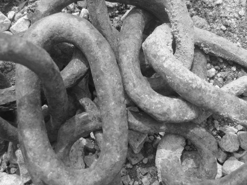 Resti di una vecchia miniera