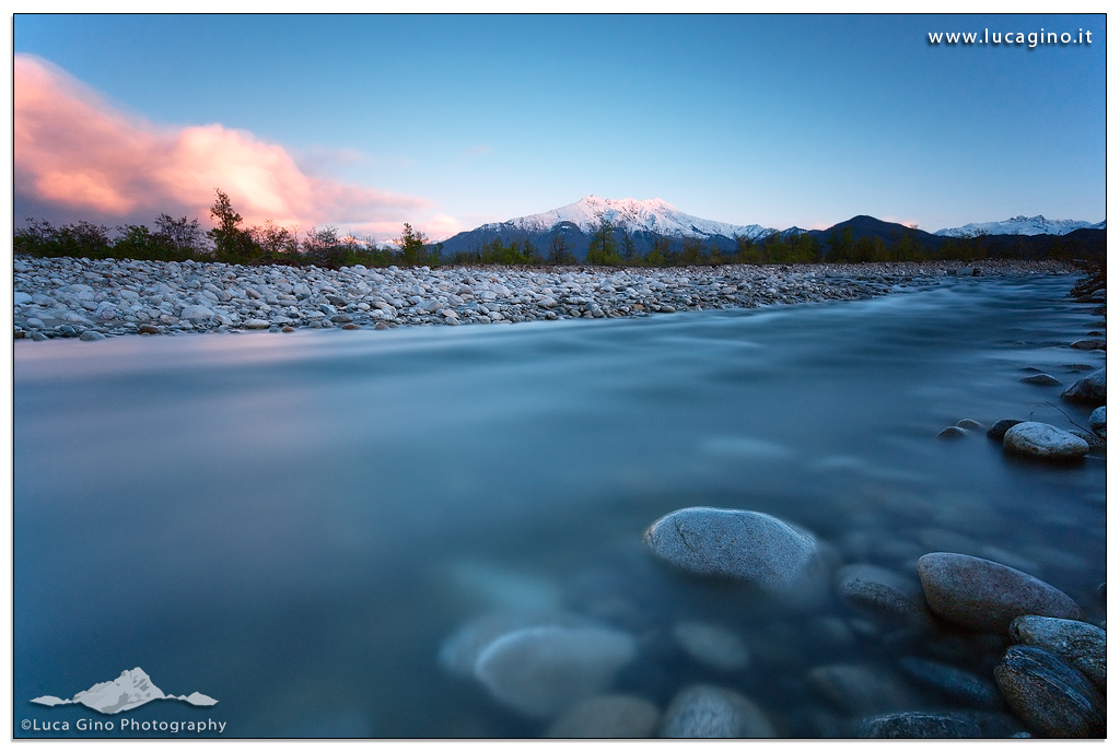 SUNSET ON THE GESSO RIVER I
