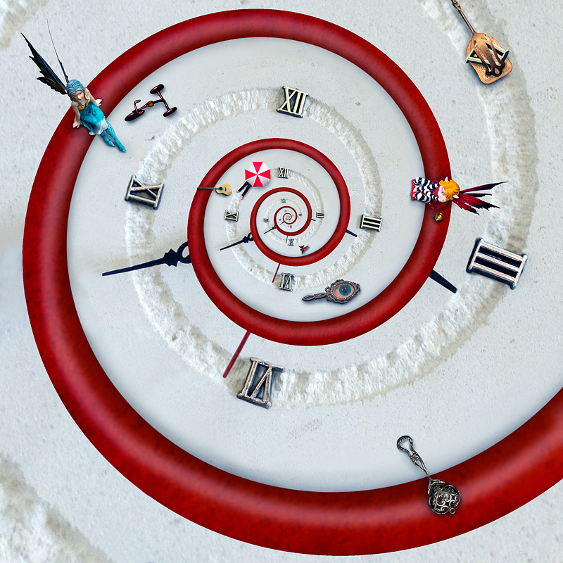 As time flows by in Fairyland