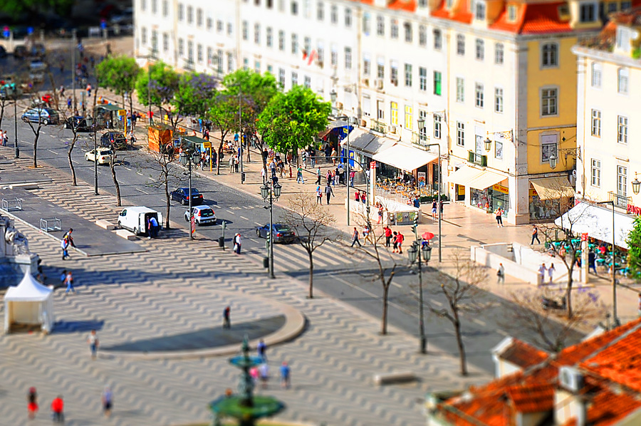 Lisbona - Tilt shift