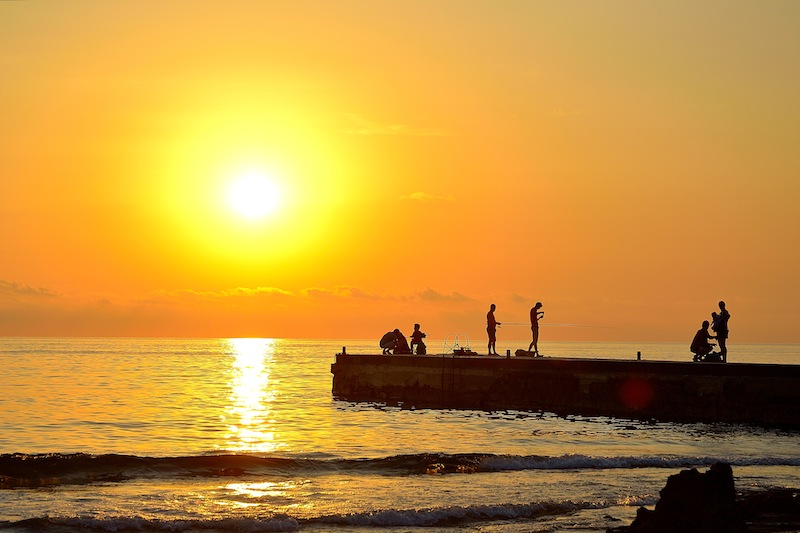 Il tramonto dei pescatori