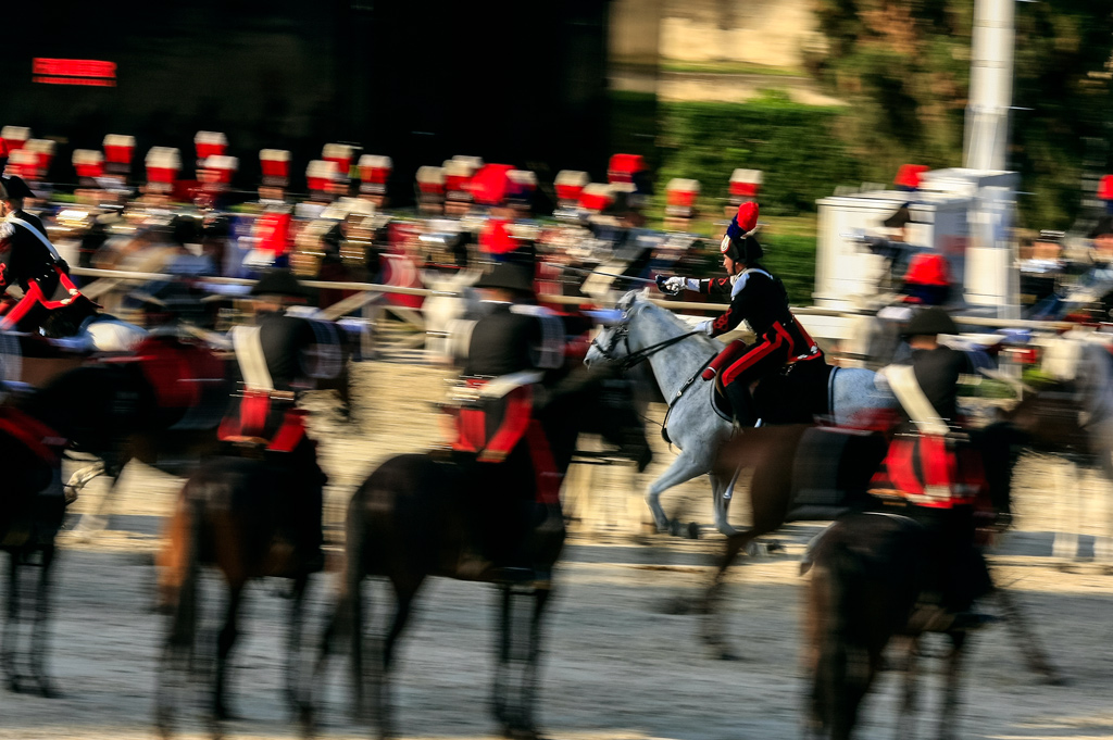 Carosello in Piazza di Siena