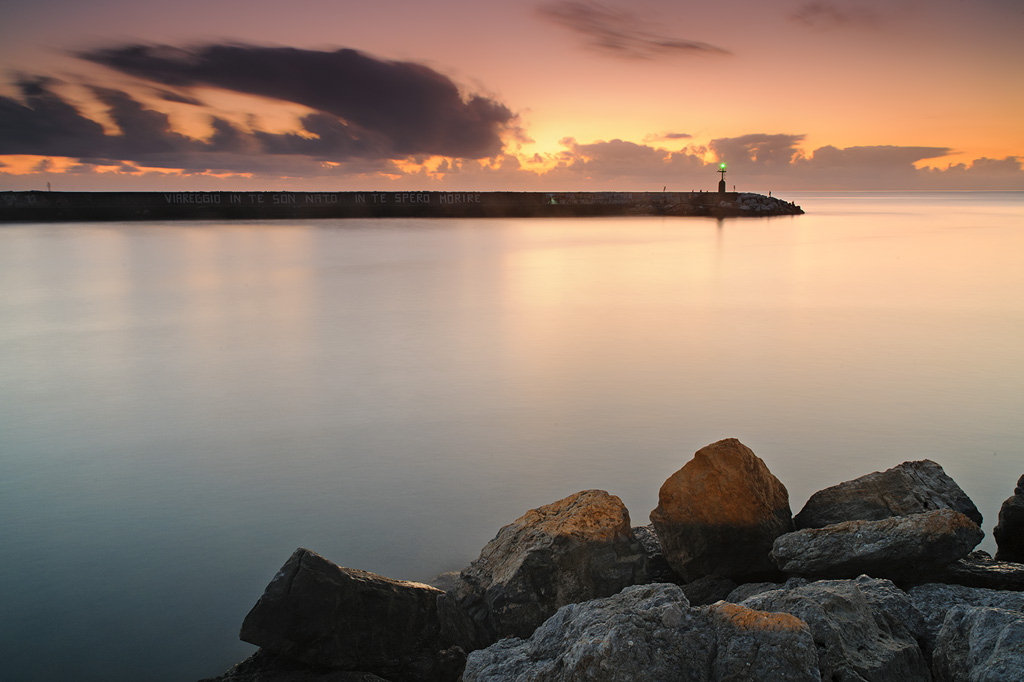 Tramonto in Versilia