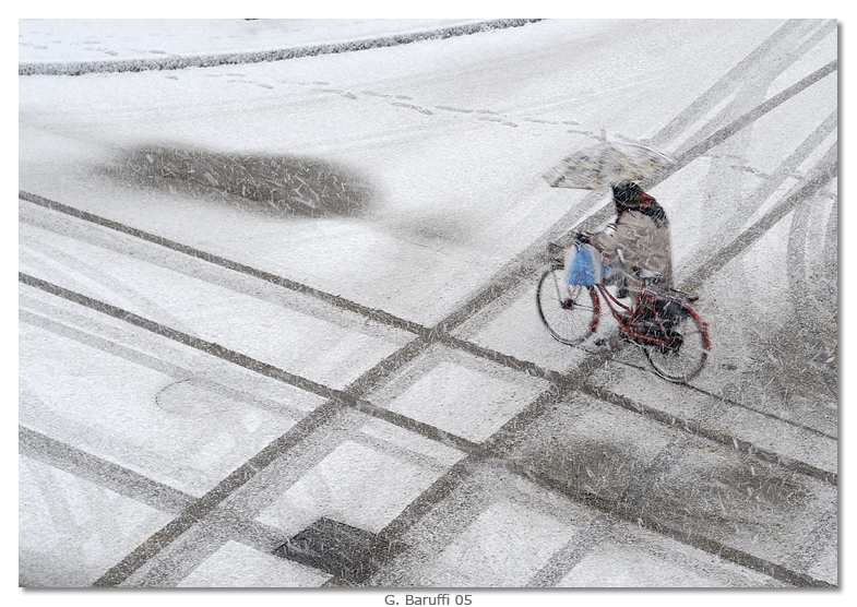 Inverno... ma la spesa s'ha da fare...