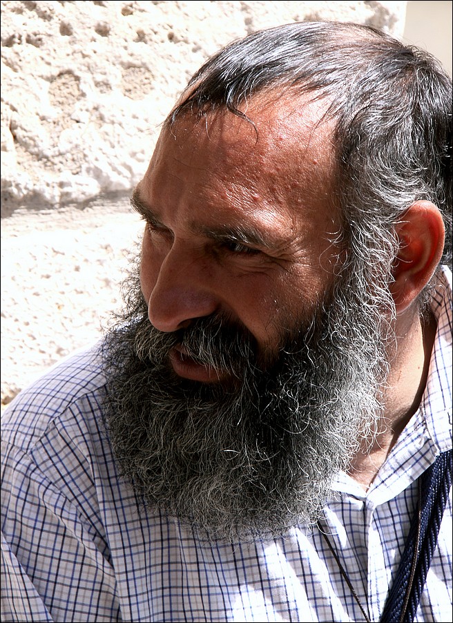 Ritratto di un mendicante Rom