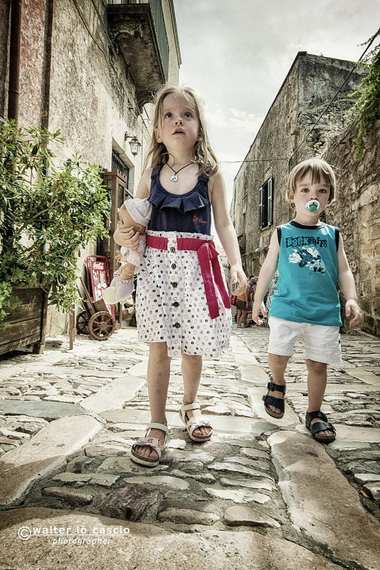 Bambini ad Erice (TP)