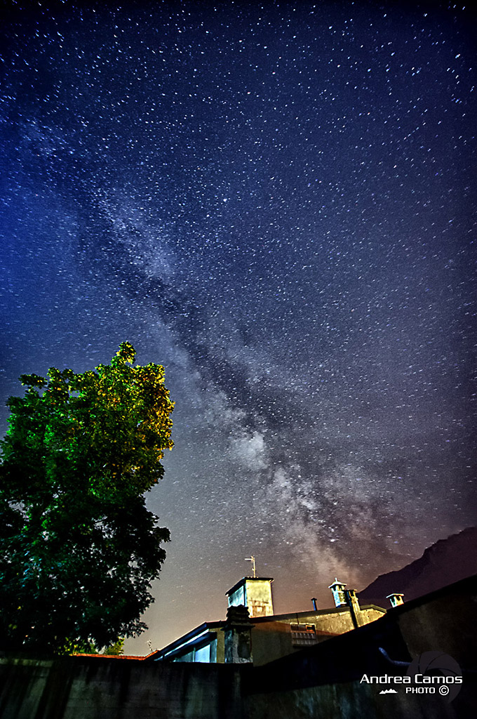 Dalla terrazza di casa.