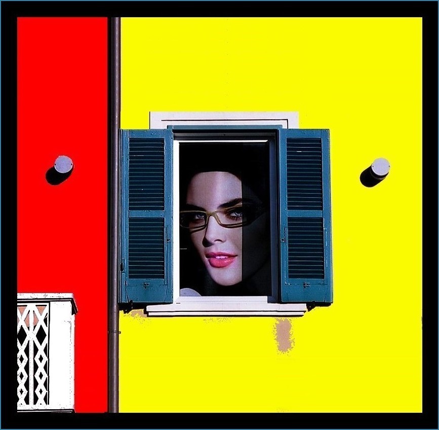 Un volto inquadrato...in quadrato