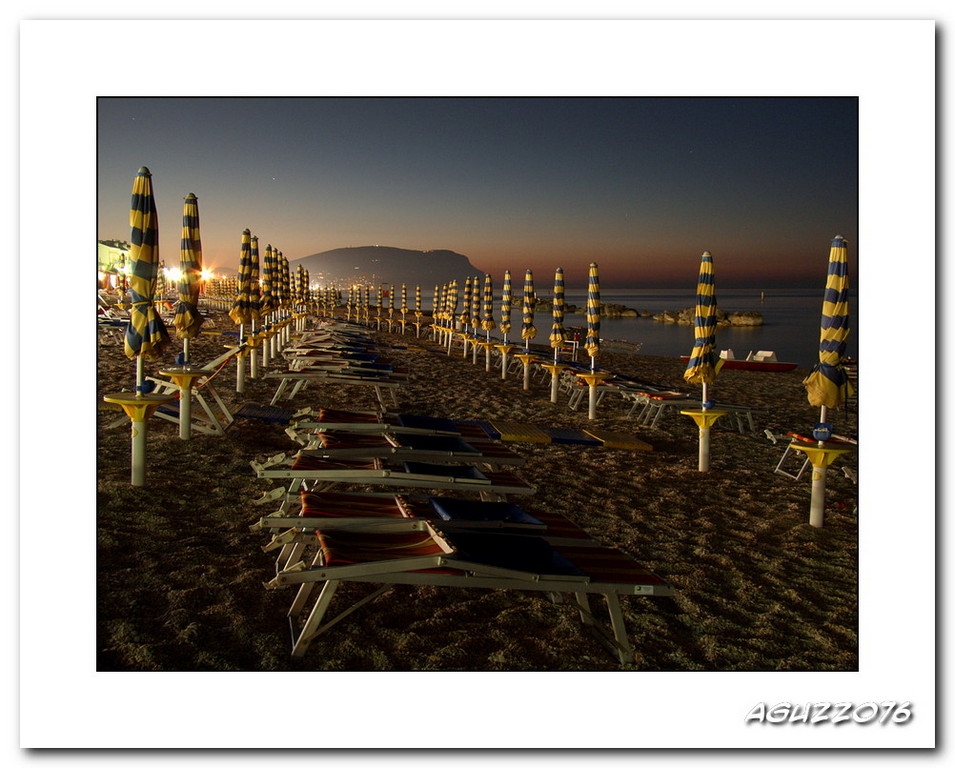 il riposo della spiaggia